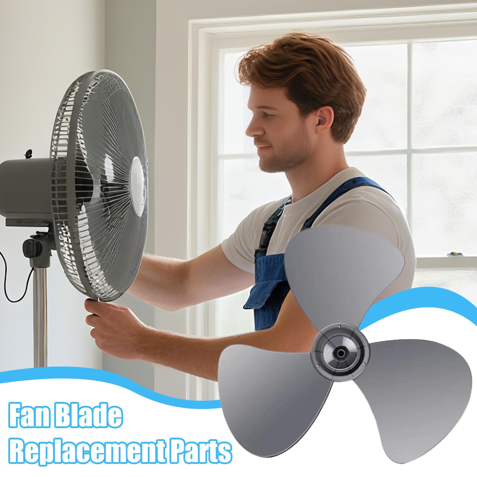 

Лопасть напольного вентилятора Замена лопасти вентилятора для спальни 16 дюймов Запасная часть воздуходувки с крышкой гайки для общежития, гостиной, подвала CHINA