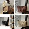 Sac Cabas Style Coréen Colorblock Grande Capacité Pour Femmes Parfait Pour Les Sorties Quotidiennes