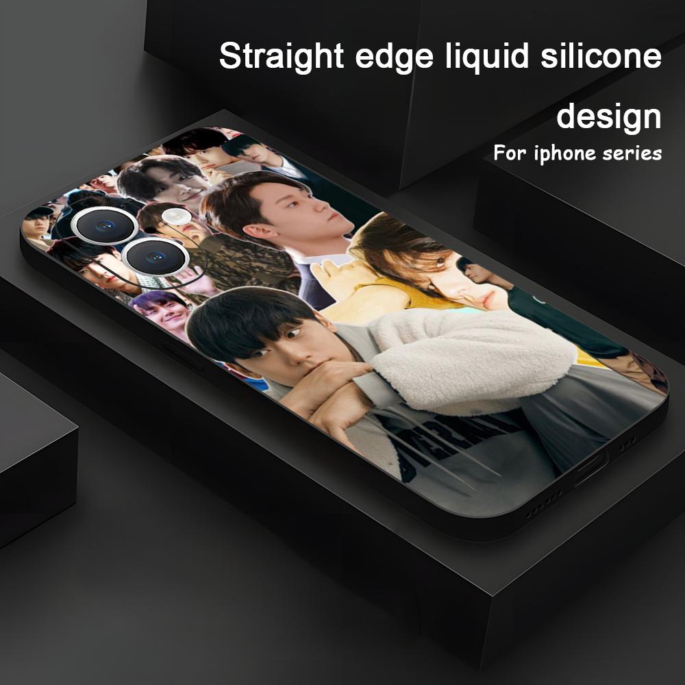 Popular Star L-lee Do H-yun Phone Case For iPhone 17 16 15 14 13 12 11 X XR XS 8 Plus Mini Pro Max Soft black Shockproof Cover
