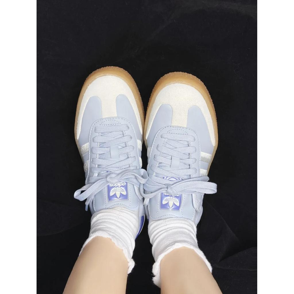adidas Sneakers Donna Sambae Halo Blue Spark Metallic Viola Bianco Sporco IG1953