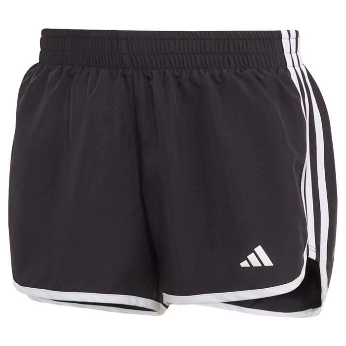 Short De Course - Adidas - M20 - Noir - Respirant - Non Imperméable