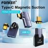 FONKEN USB 3.1 To Type C Magnetic Adapter USB-A Female To USB-C 10Gbps OTG Connector Fast Charging for Tablet Phone Keyboard