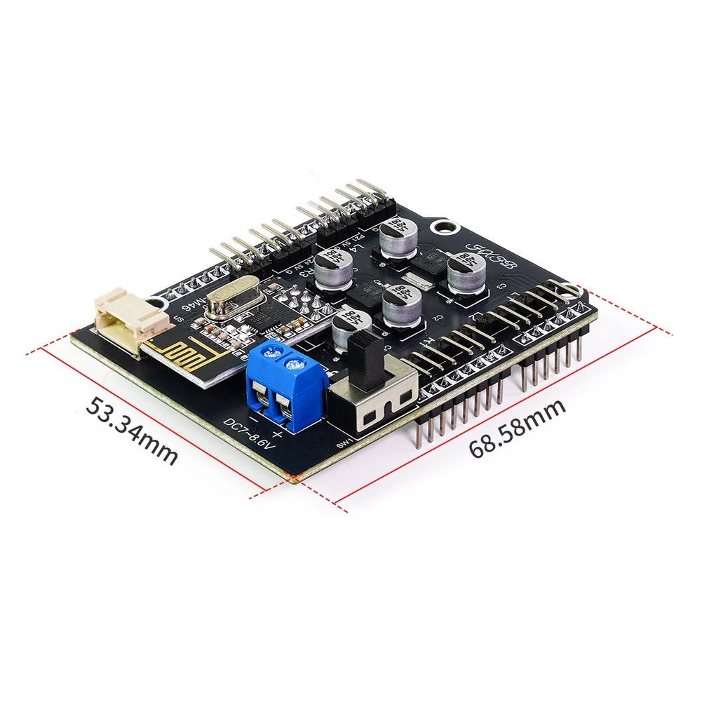 For Robotic Arm Motor Expansion Board 8 Channel For PWM Control with 24G Wireless Receiver Compatible with Controllers