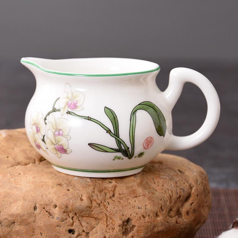 Blue & White Porcelain Tea Pitcher Gong Dao Bei 170ml for Kung Fu Tea Sets