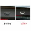 For BMW X5 X6 F15 F16 2014-2018 Matte Silver Car Rear Door Tailgate Button Cover
