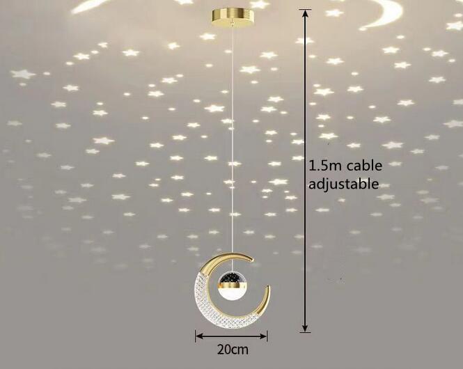 Home Decor Hallway Aisle Ceiling Light Entryway led Ceiling Lights Starry Atmosphere Ceiling Pendant Light Bedside Hanging Lamp