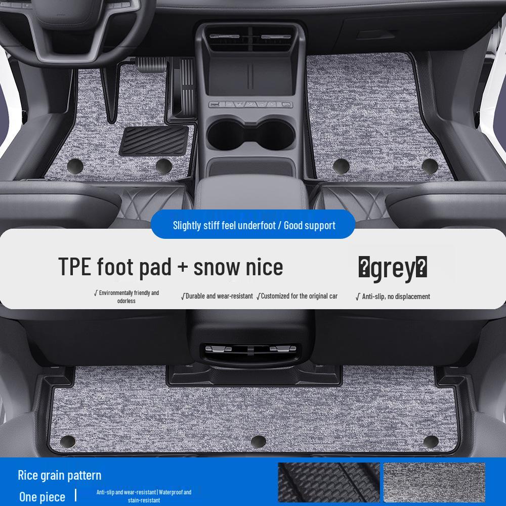 Yuan PLUS/UP/PRO & Qin L/PLUS/EV Destroyer TPE Car Floor Mats and Door Sill Covers - Full Coverage