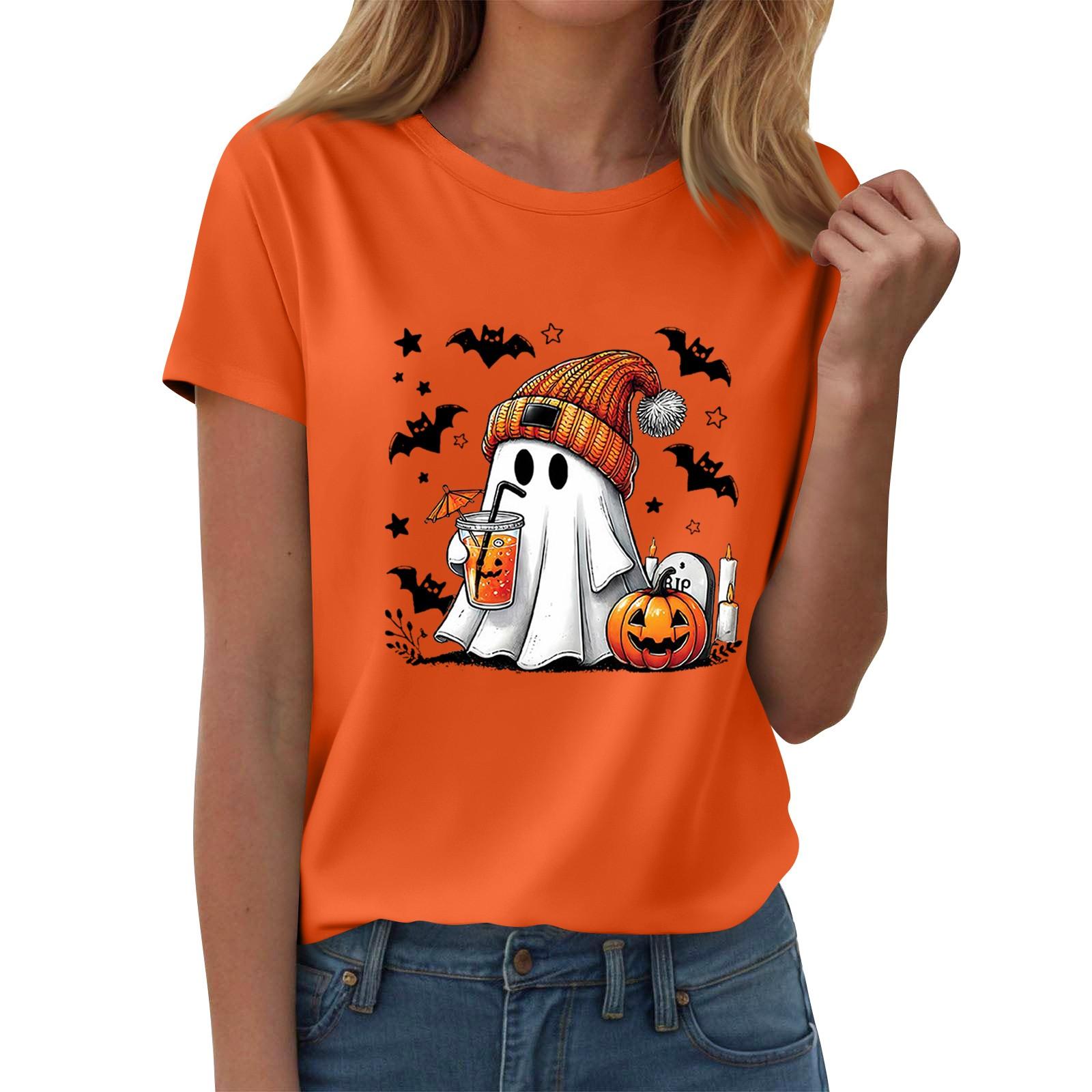 

Женские футболки, Женские топы с коротким рукавом, Летняя мода, Повседневные стильные футболки с круглым вырезом, Туники M