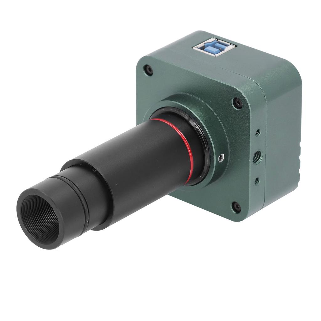 Electronic Microscope Camera 4K 8MP USB3.0 Electronic Digital Eyepiece with 0.5X Lens and 30mm 30.5m