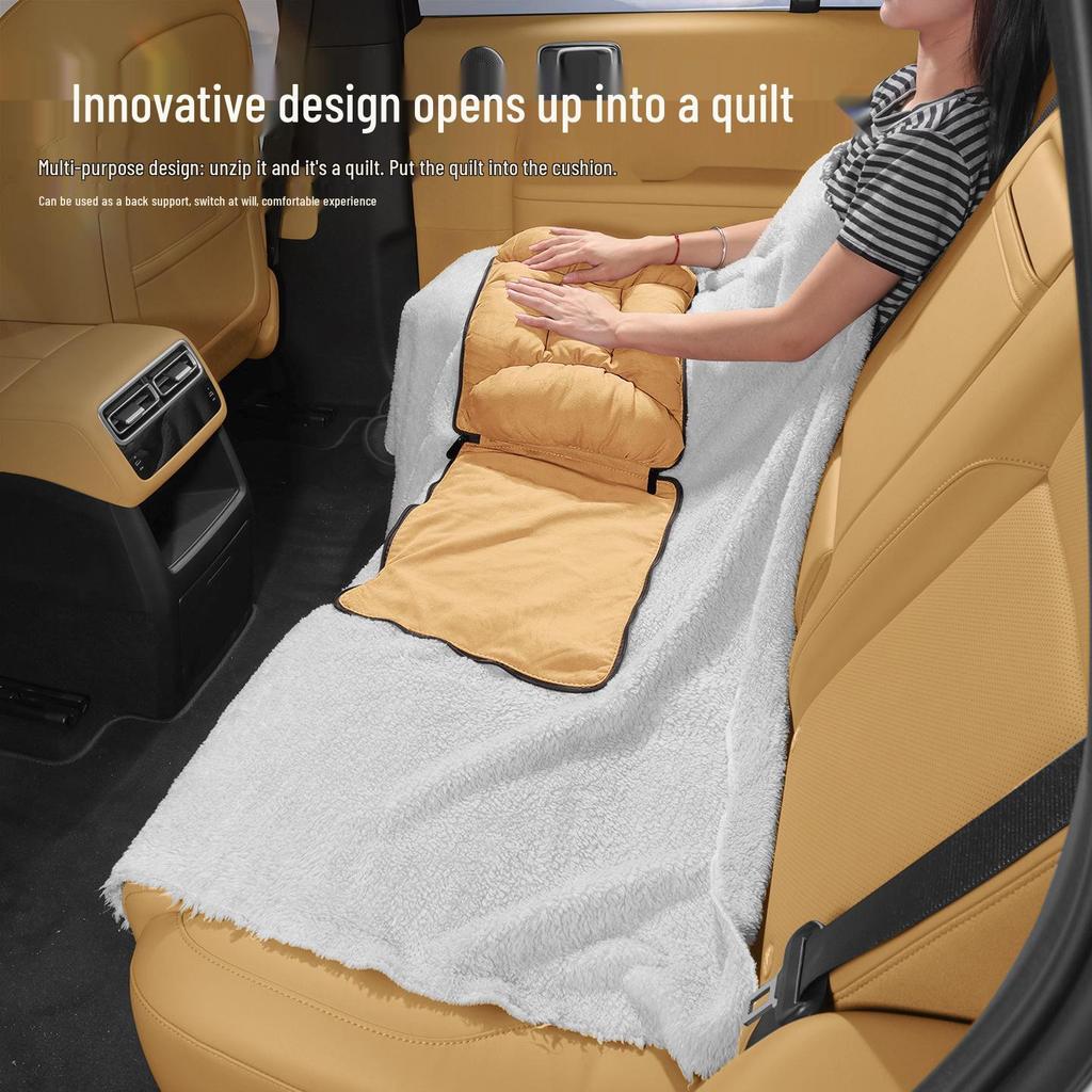 Lexus Flannel Headrest & Lumbar Support Car Seat Cushion Set for ES200/ES300h/RX/NX/LS