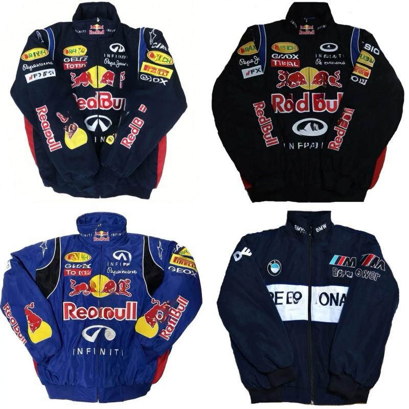 F1 Embroidered Racing Jacket Motorcycle Riding Windbreaker Casual Sportswear