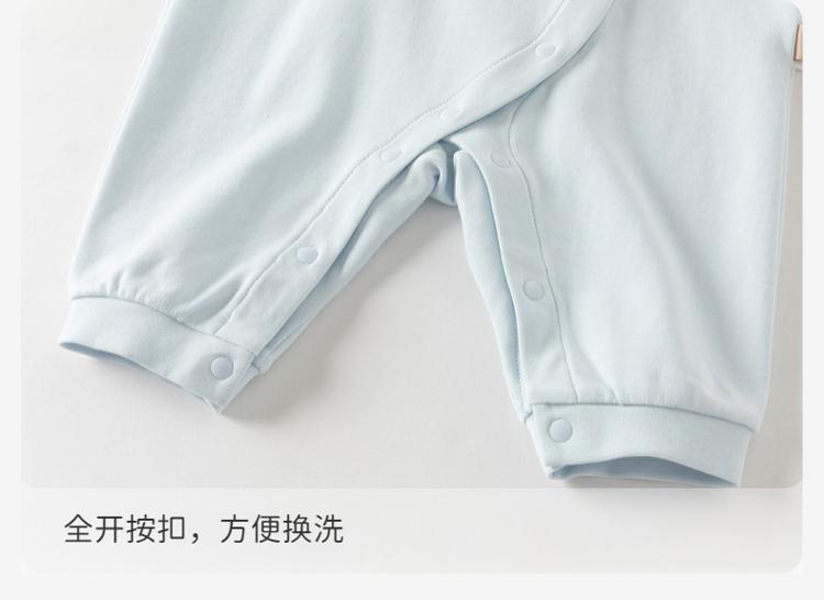 David Bella Newborn Crawling Clothes Spring New Male Baby Pure Cotton Jumpsuit