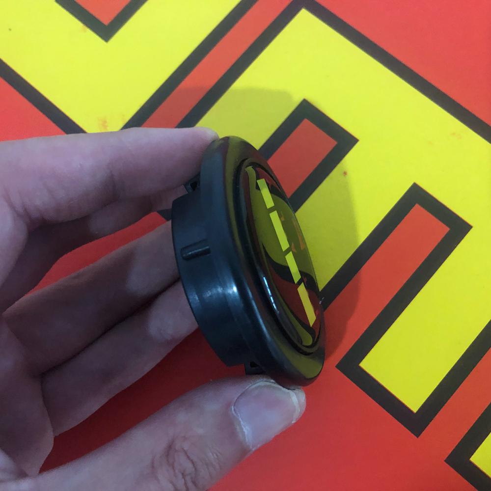 Racing JDM Drift Steering Wheel Horn Button Rally Car Sport Steering Wheel Horn Button Horn Button With LOG