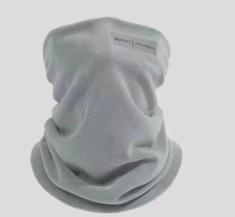 

Unisex Velvet-Lined Headscarf Hat: Warm, Multi-Purpose Neck Warmer & Face Mask for Cycling and Commuting One Size