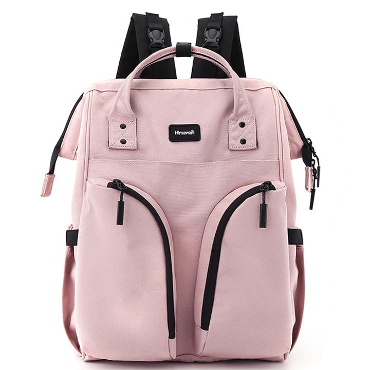 Himawari Square Bag Unisex Multi-Storage Waterproof Backpack For Ipad/Laptop No.1208