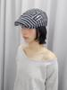 Hey Y2K Striped Hunting Cap (Black)