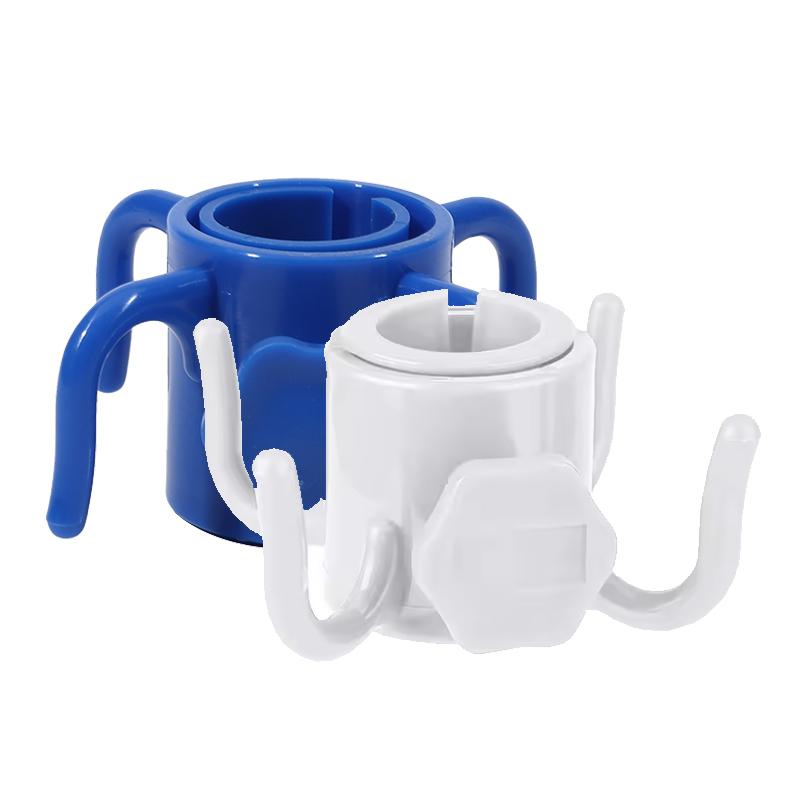 Beach Sunshade Umbrella Hook Hanging Rack Solid Color 4 Prongs Outdoor Camping Trip Clasp For Towels Bags Hats Sunglasses-1/2Pcs