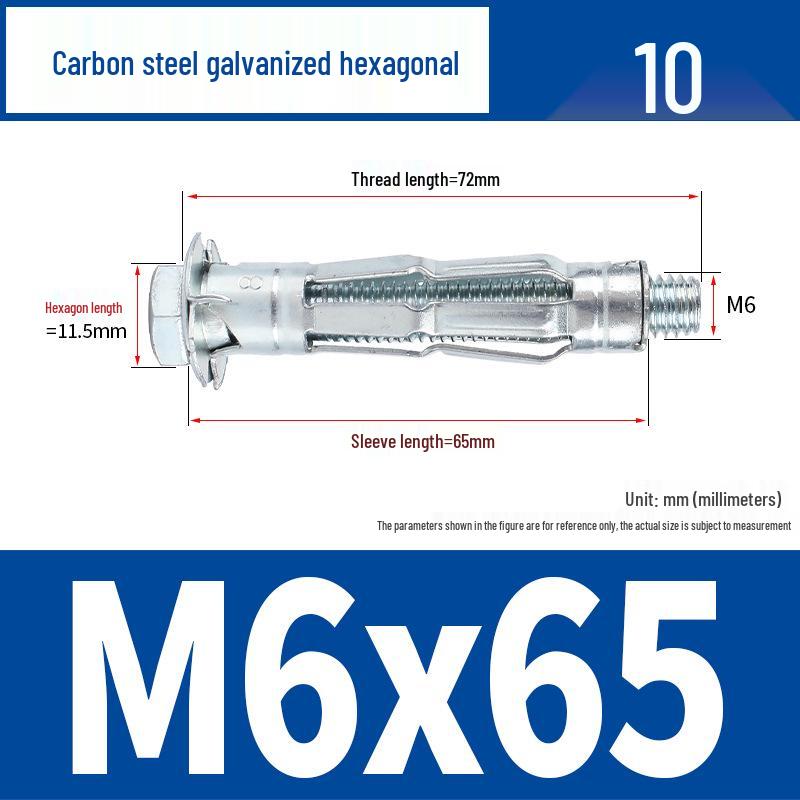 Plastic Petal Nut Expansion Screw for Hollow Sheet Metal - Fixed Lantern Rivet Expansion Bolt