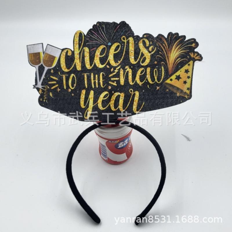 Neues Stirnband Halloween-Party-Event Kopfschmuck für Fotos Neujahr Kreatives Kostüm Haaraccessoires
