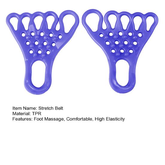 1 Pair Hallux Valgus Corrector High Elasticity Strong Pulling Force Toe Exercise Protect