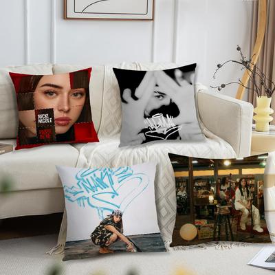 Rapper N-Nicki N-Nicole Naiki Cushion Cover For Pillow Printing Sofa Decoration Home Car Room CoffeeShop Office NordicSimplicity