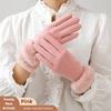 Gants Chauds pour Femmes Écran Tactile Gants Doigts Entiers Nouveaux Gants d'Hiver Cyclisme Conduite