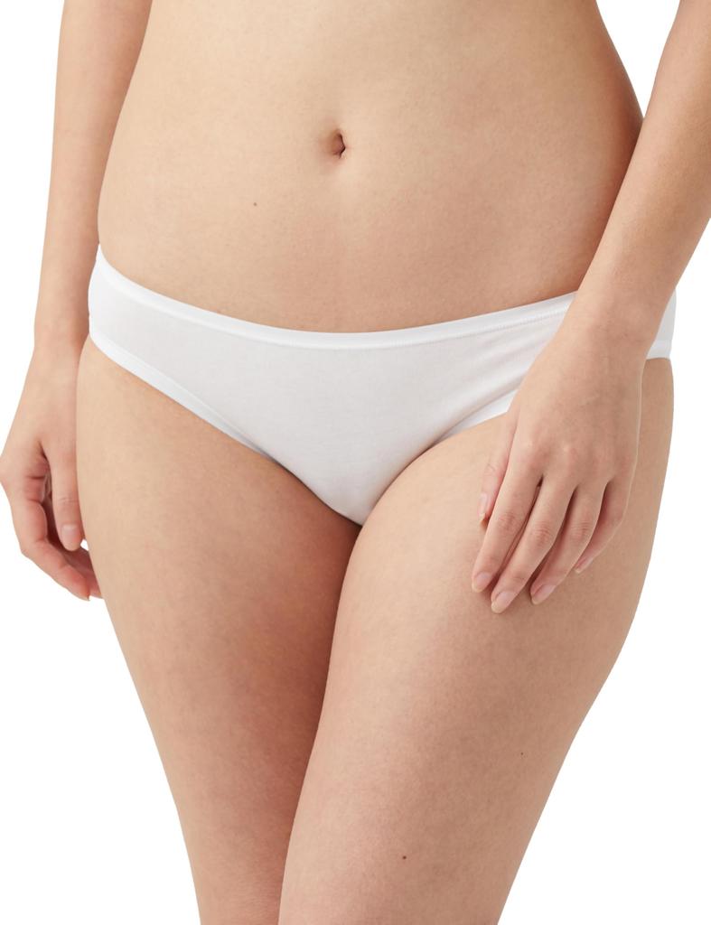 Amazon Essentials Cotton Bikini Size L 6-Pack Shorts, Women's, Black/Heather Gray/White/Light Pink,