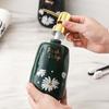 Soap Dispenser Ceramic Hand Sanitizer Press Bottle Shower Gel Sub Bottle Luxury Shampoo Lotion Bathroom Accessories 450ml