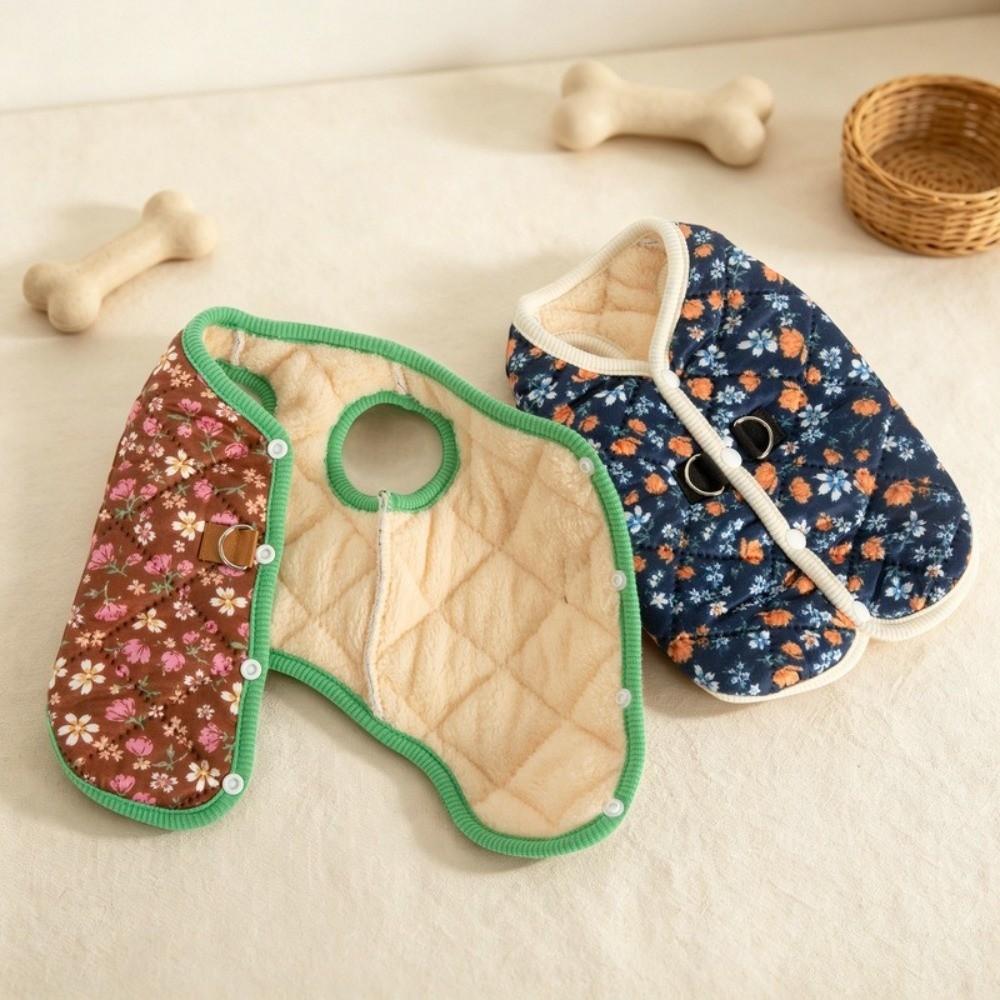 Winter Warm Puppy Plush Vest Cute Teddy Coat Fashion Pet Dog Clothes Pet Supplies