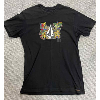 Volcom Graphic Print T-Shirt Black Unisex T-Shirt