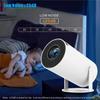HY300Pro Smart Outdoor & Home Mini Projector with 180° Bubble Tube