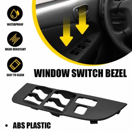 Driver Master Power Window Switch Bezel Trim Panel Fit Toyota Corolla 98-02