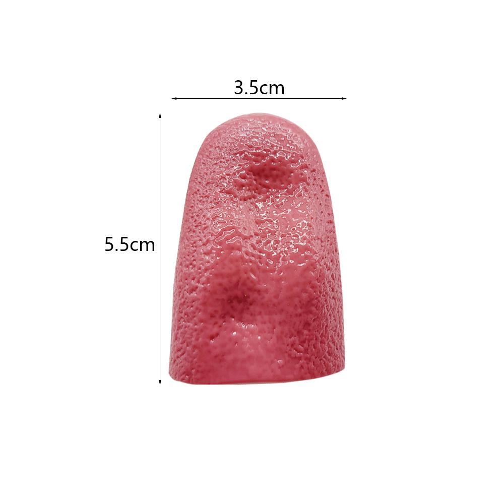 2 pcs Realistic Fake Tongue For Halloween and Magician's Props Tricks