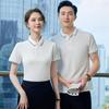 Trulyman Unisex Short Sleeve Polo Work T-Shirt