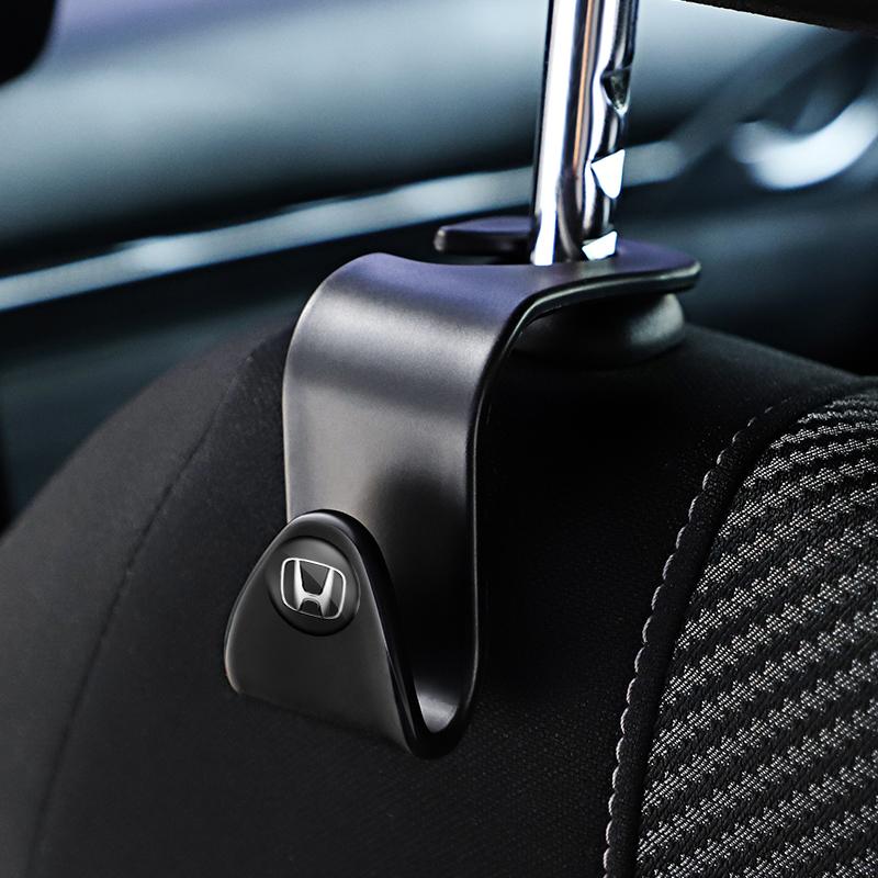 2Pcs Car Seat Hooks Rear Seat Storage Bracke For Honda civic accord fit jazz pilot CRV odyssey passport city shuttle HRV vezel