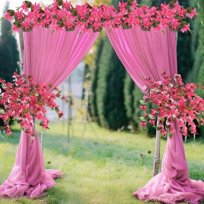 Yousheng Bougainvillier Artificiel Speetabilis Fleur Artificielle Réaliste Résistante aux UV en Soie Artificielle Intérieur Extérieur Jardin Mariage Fête Fleur Artificielle