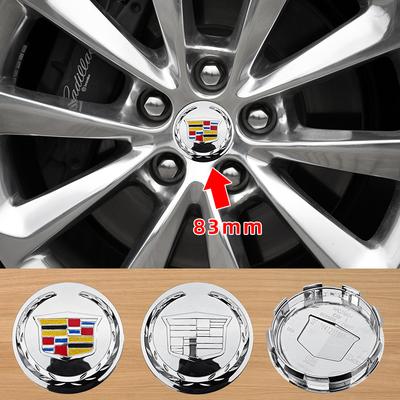 4 ks 83mm 9595891 ABS Krytka náboje kola auta Znak logo pro Escalade Příslušenství