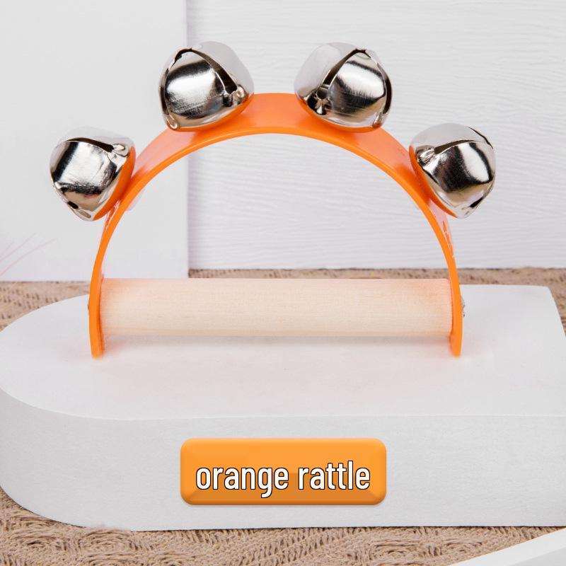 

Деревянный полукруглый ручной колокольчик: Детская музыкальная погремушка и развивающая игрушка