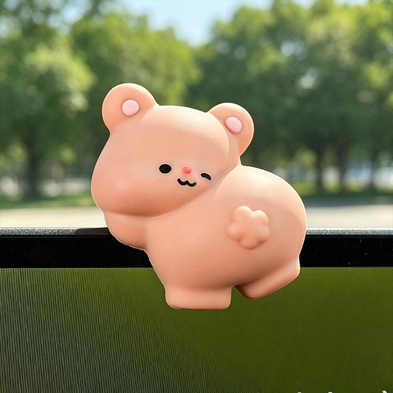 Cute Cartoon Car Dashboard Doll Car Screen Interior Decor Ornament