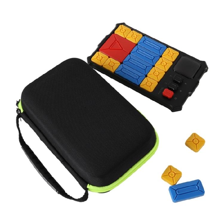 Educational Game Carrying Case Box With Interlocking Compartments And Carry Handle For Educational Toys Kids Adults Use