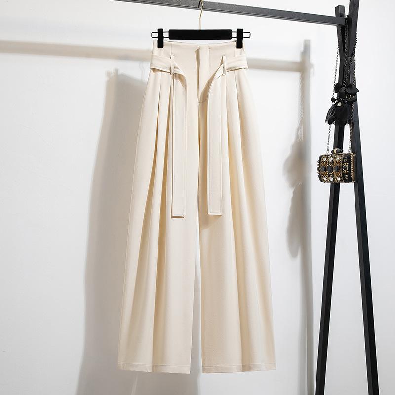 

Женские модные повседневные однотонные брюки с высокой талией и принтом, брюки и капри XXXXXL