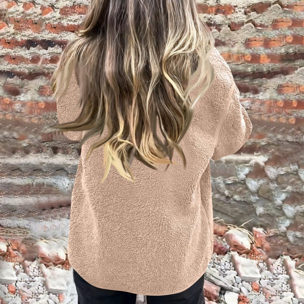 Ladies' Casual Lapel Single Breasted Long Sleeved Jacket Coat