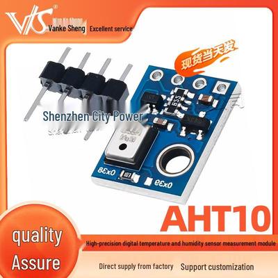 AHT10 Precision Temp & Humidity Sensor Module with I2C, Replaces SHT20