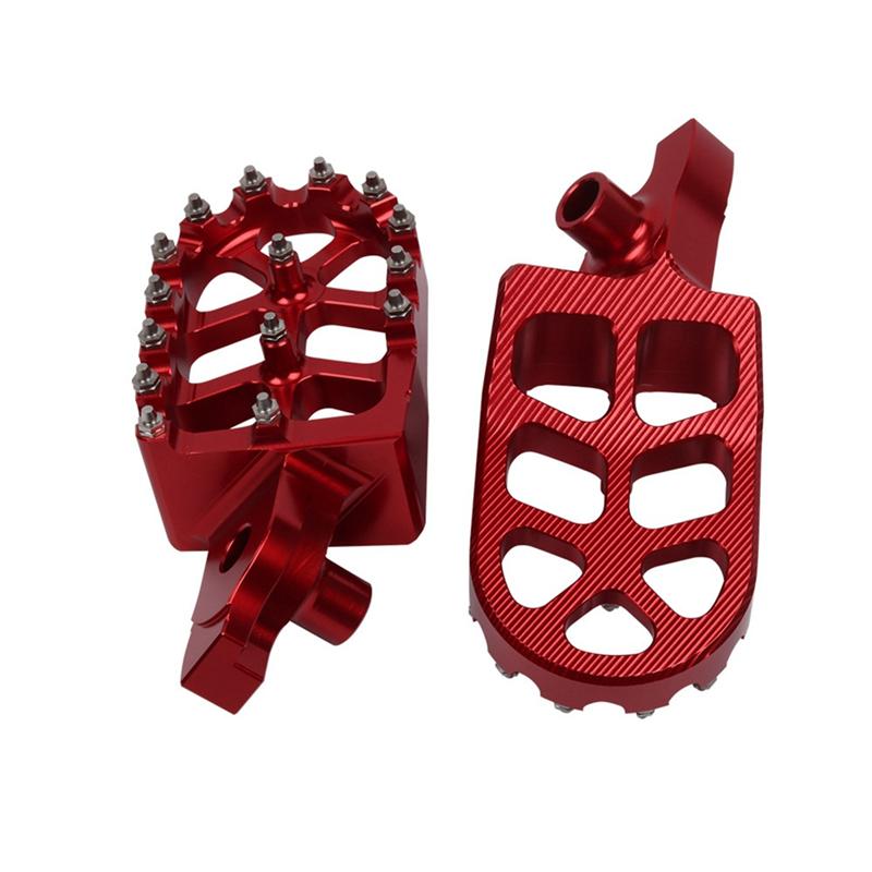 1 Set Motorcycle Foot Pegs Motorcycle Rests Peda For RMZ250 RMZ 250 2007-2009 RMZ450 RMZ 450 2005-2007 Gold