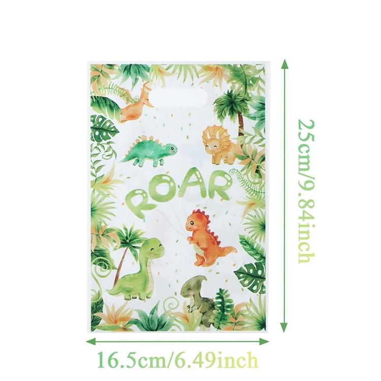 

Сумки на тему динозавров Подарочные пакеты на день рождения для мальчиков Украшения на день рождения в стиле динозавров Сафари День рождения Baby Shower Конфетные пакеты Декор 25pc