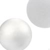 2 White Foam Balls, Balls for Crafts, Polystyrene Craft Decoration Modeling