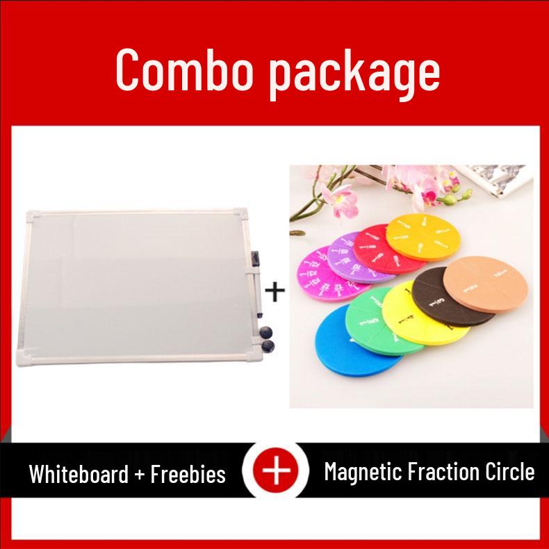 Erasable Magnetic EVA Fraction Circles for Math Teaching Aids