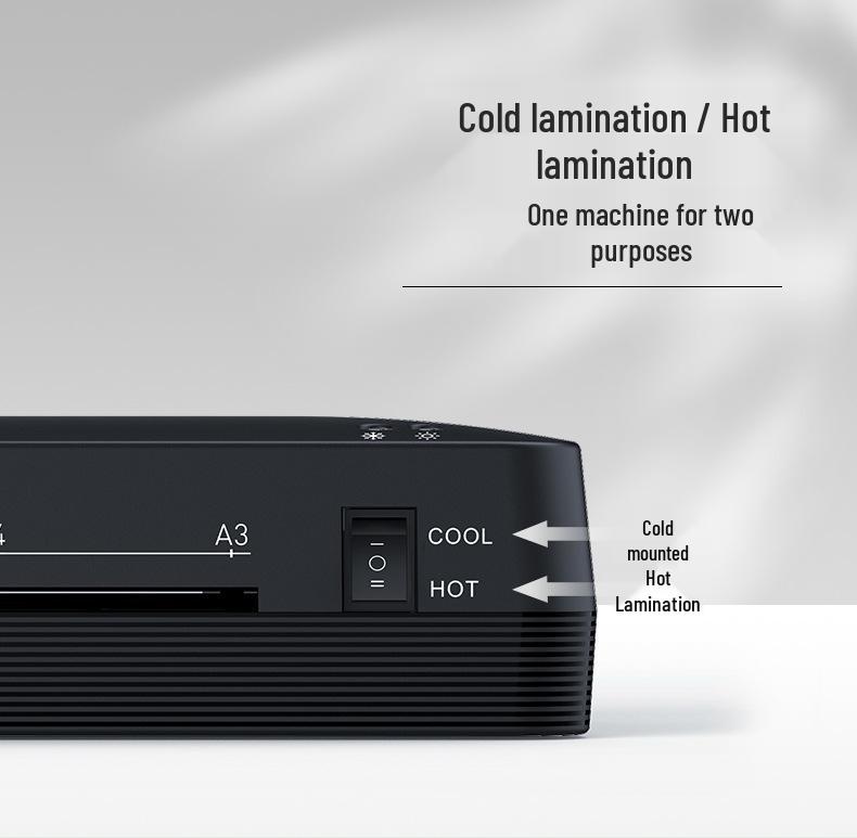 A3 Heat Sealing Laminator for Photos - Compact Home Use