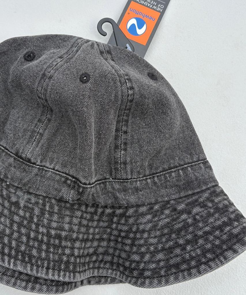 Nyuhaeteun Denim Bell Hat (Black)