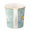 Yamaka Shoten MOOMIN Snowy Way Home Mug, 300ml, Diameter: Approx. 9x9cm, Blue, Moomin Gift for Women, Birthday Gift, Tableware, MM12001-11